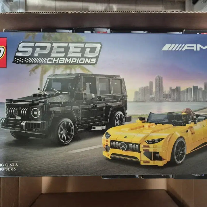 [BUNJANG] Lego Speed Champions Mercedes-AMG G63 &amp; SL63 Set / 레고 스피드챔피언 76924 Mercedes-AMG G63 &amp; SL63