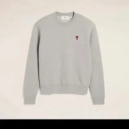 [BUNJANG] Ami Small Heart Logo Sweatshirt / 아미 스몰 하트 로고 맨투맨