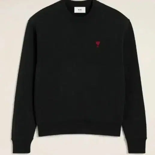 [BUNJANG] Ami Small Heart Logo Sweatshirt / 아미 스몰 하트 로고 맨투맨