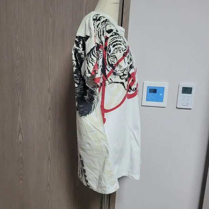 [SOLD OUT] KENZO 겐조 화이트 멀티 프린팅 반팔 티셔츠