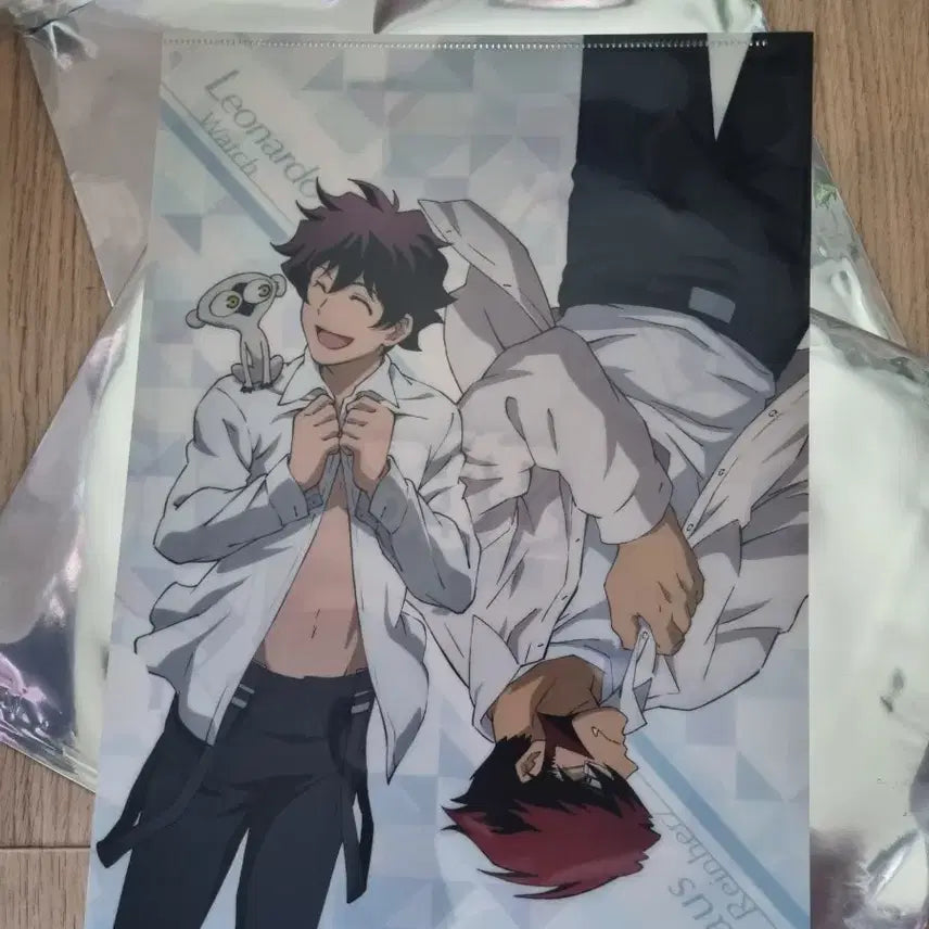 [BUNJANG] Blood Blockade Battlefront Klaus V. Reinherz &amp; Leonardo Watch A4 File / 혈계전선 크라우스 레오나르도 A4파일