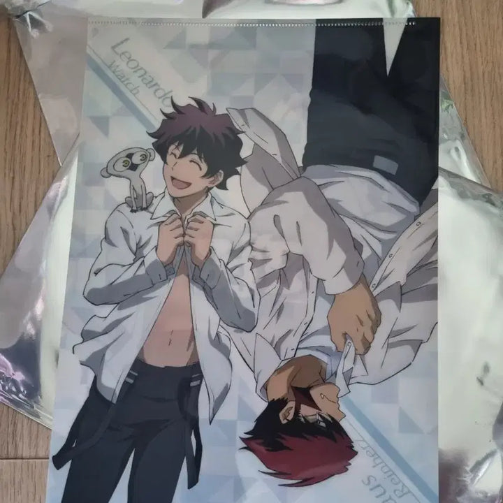 [BUNJANG] Blood Blockade Battlefront Klaus V. Reinherz &amp; Leonardo Watch A4 File / 혈계전선 크라우스 레오나르도 A4파일