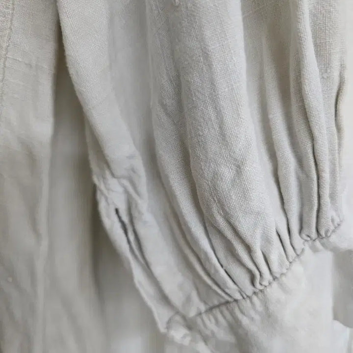 [BUNJANG] Antique White Shirt Dress / 엔틱쉬미즈 유럽엔틱 화이트셔츠원피스