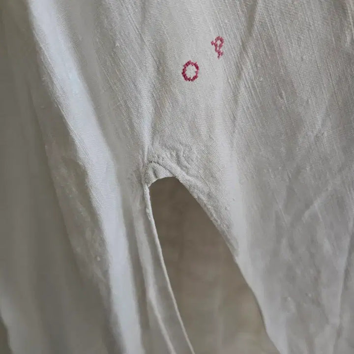 [BUNJANG] Antique White Shirt Dress / 엔틱쉬미즈 유럽엔틱 화이트셔츠원피스