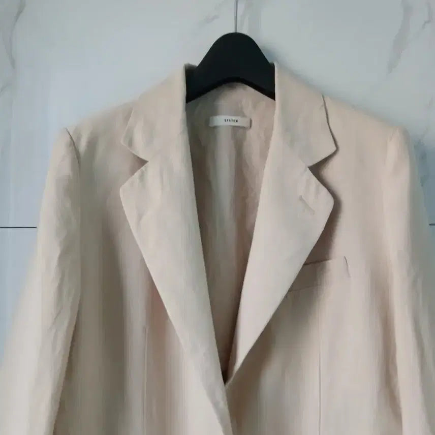 [SOLD OUT] 시스템 베이지 보이핏 자켓