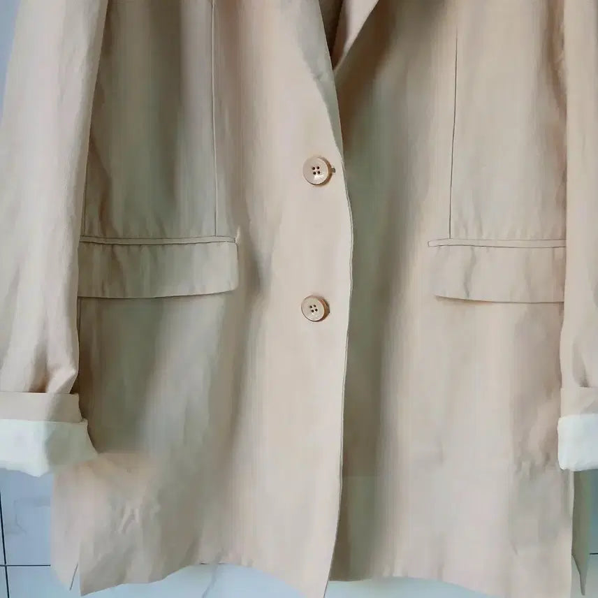 [SOLD OUT] 시스템 베이지 보이핏 자켓