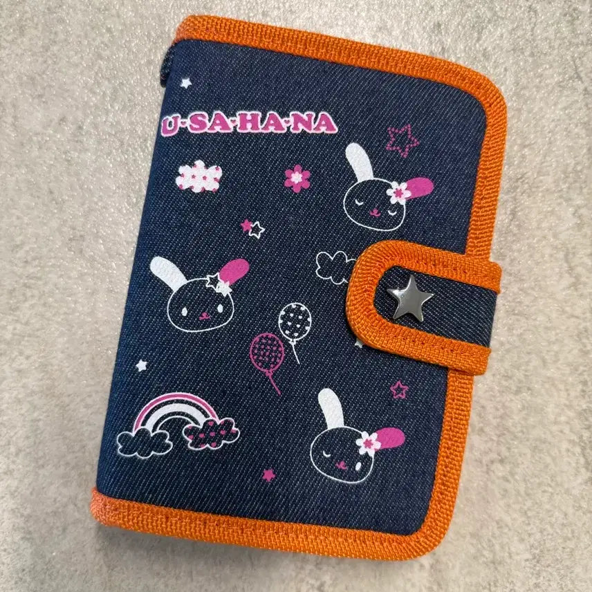 [BUNJANG] Sanrio Usahana Denim 6-Ring Diary / 산리오 우사하나 데님 6공 다이어리