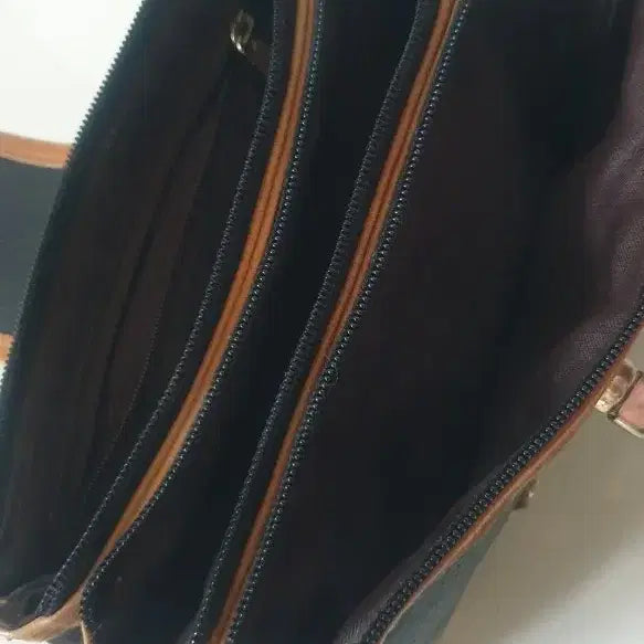 [BUNJANG] Via San Damiano Vintage Leather Crossbody Bag / Via San Damiano 빈티지 레더 크로스백