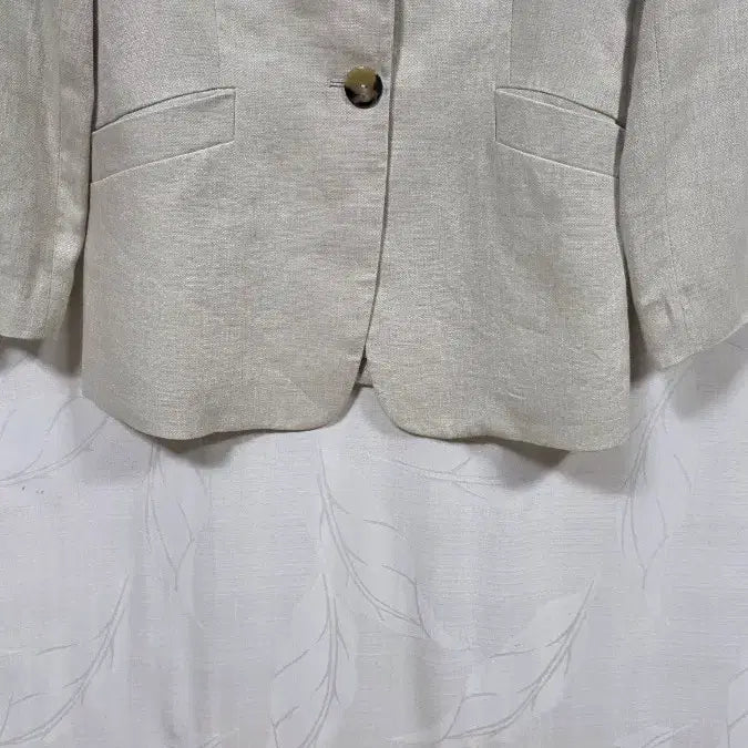 [BUNJANG] Massimo Dutti Linen Jacket (Size 85) / 마시모두띠여성린넨자켓(85)