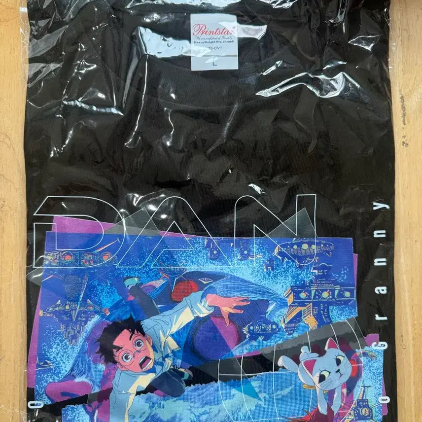 [BUNJANG] Dandadan Character Printing T-Shirt / 단다단 티셔츠 L 사이즈 (새상품 / 정품)