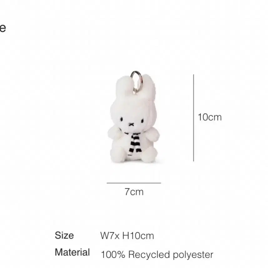 [SOLD OUT] 본톤토이 스카프를 두른 미피 키링