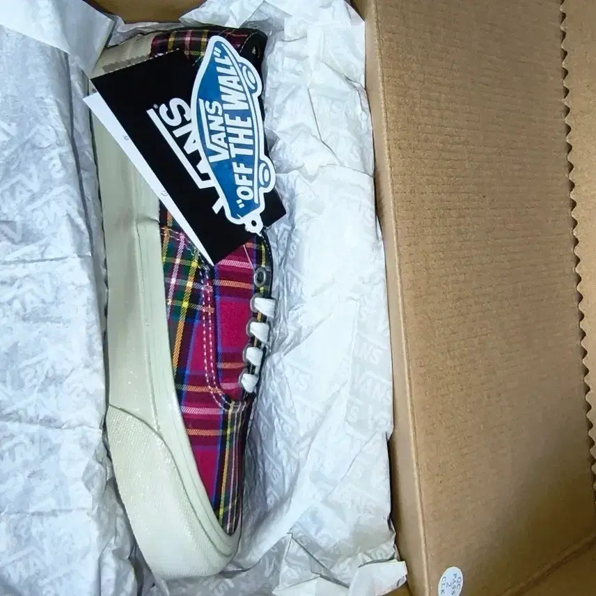 [BUNJANG] Vans Anaheim Authentic 44 DX OG Plaid Sneakers / 반스 애너하임 어센틱 44 DX 오지 플레이드
