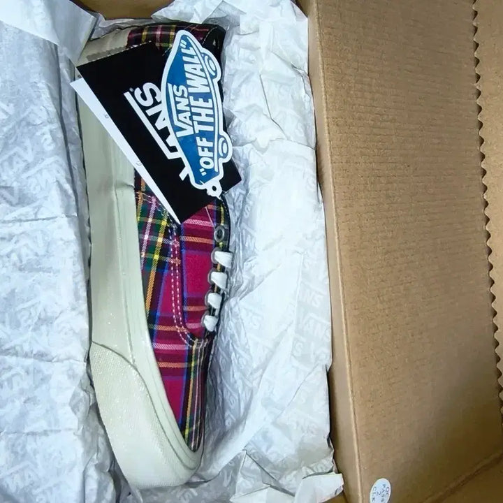 [BUNJANG] Vans Anaheim Authentic 44 DX OG Plaid Sneakers / 반스 애너하임 어센틱 44 DX 오지 플레이드