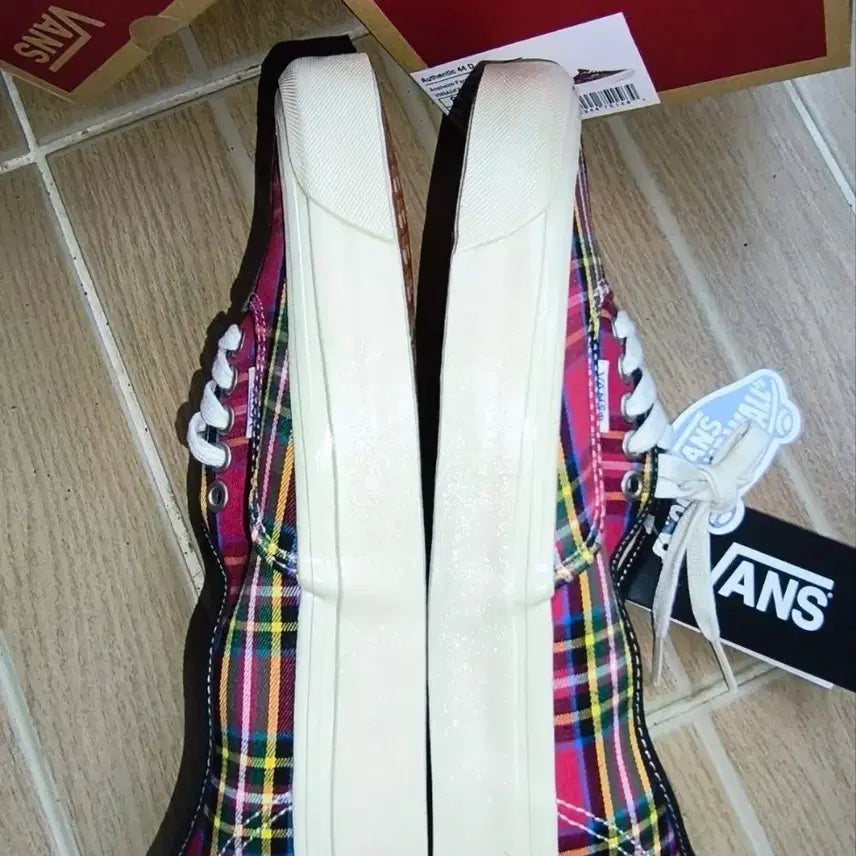 [BUNJANG] Vans Anaheim Authentic 44 DX OG Plaid Sneakers / 반스 애너하임 어센틱 44 DX 오지 플레이드