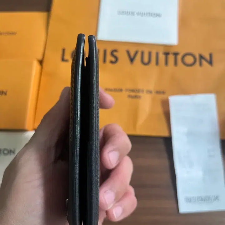 [BUNJANG] Louis Vuitton Tiger Card Organizer Black M30283 / 루이비통 타이가 오거나이저 카드지갑