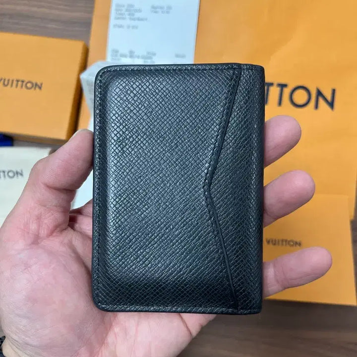 [BUNJANG] Louis Vuitton Tiger Card Organizer Black M30283 / 루이비통 타이가 오거나이저 카드지갑