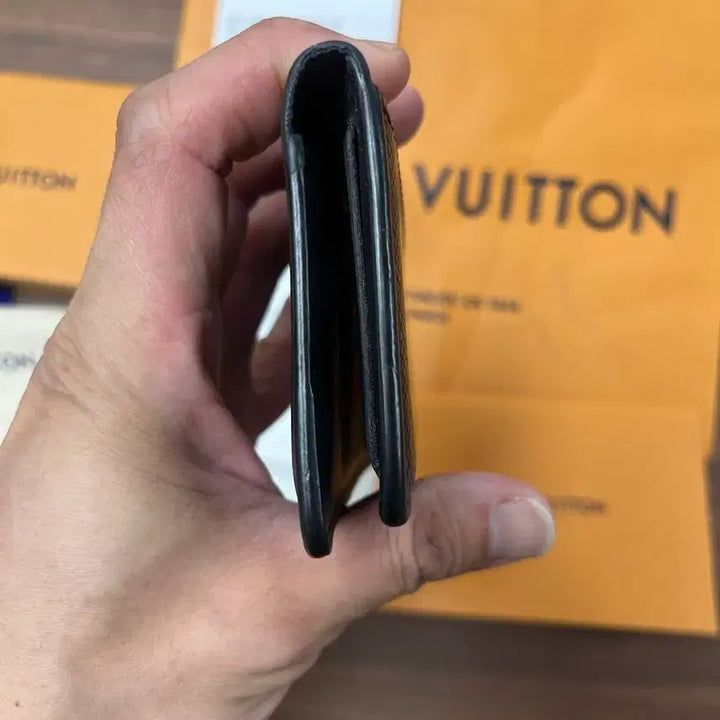 [BUNJANG] Louis Vuitton Tiger Card Organizer Black M30283 / 루이비통 타이가 오거나이저 카드지갑
