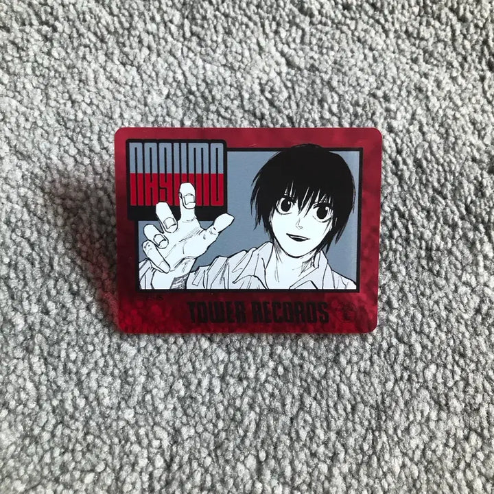 [BUNJANG] Sakamoto Days Nagumo Acrylic Badge Tower Records Exclusive / 타워레코드 나구모 아크릴 뱃지 사카데이 사카모토데이즈