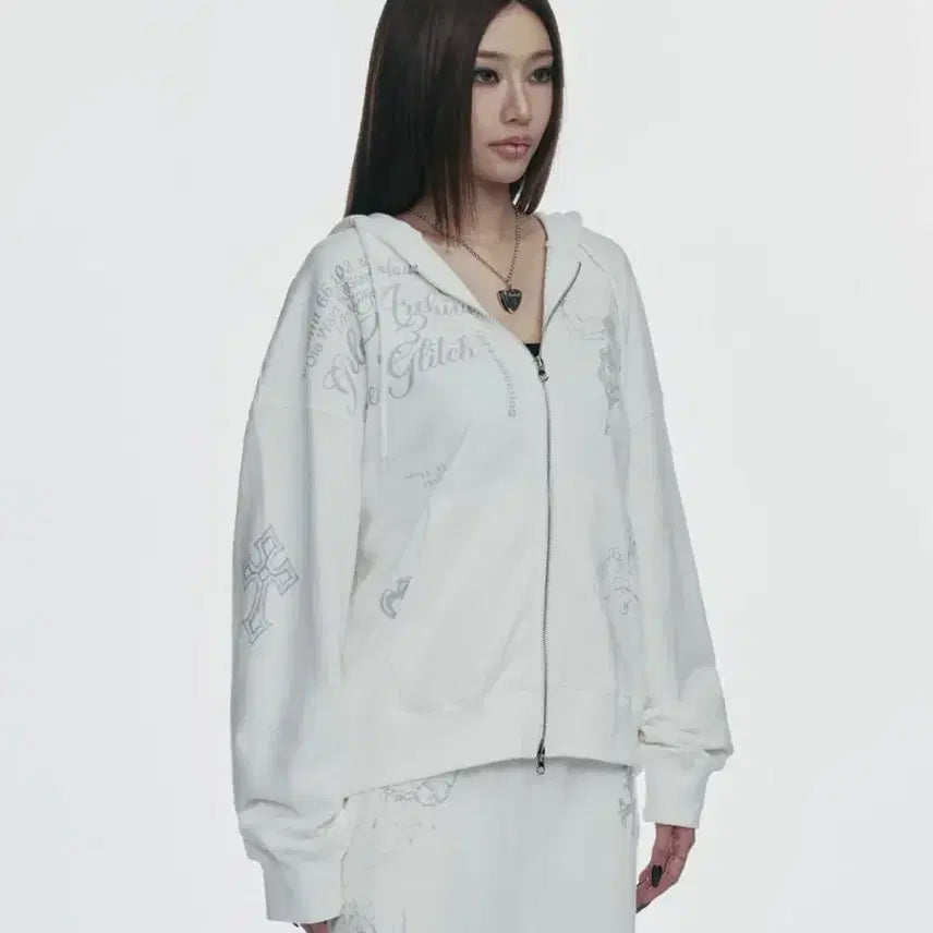 [BUNJANG] GilraArchive TATTOOED GRAPHIC Hoodie Zip-up / 길라아카이브 TATTOOED GRAPHIC 후드집업