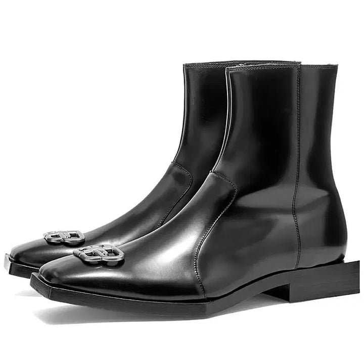[BUNJANG] Balenciaga BB Logo Lamb Boots Size 45 / 발렌시아가 BB로고 림부츠 45사이즈 판매