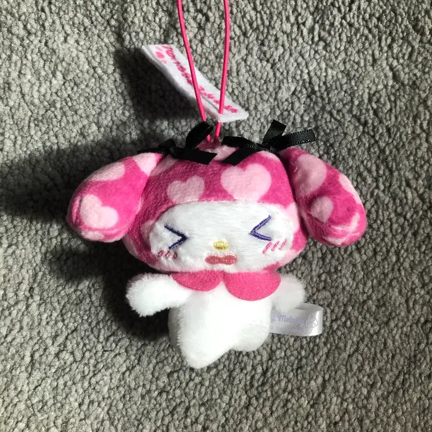 [BUNJANG] Sanrio My Melody Mascot Plush Doll / 산리오 마이멜로디 마스코트 인형