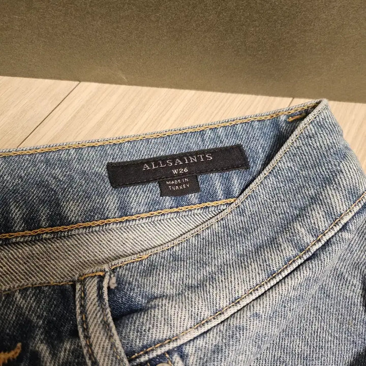 [BUNJANG] ALLSAINTS Denim Cut-off Shorts / ALLSAINTS 올세인트 데님 컷오프 숏팬츠 반바지