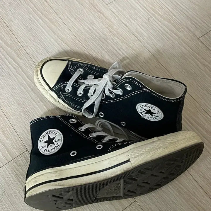 [BUNJANG] Converse Chuck 70 High Black / 컨버스 척 70 하이 블랙 230