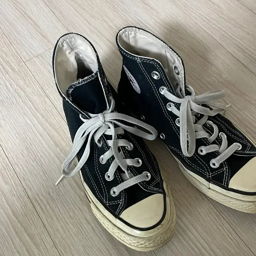 [BUNJANG] Converse Chuck 70 High Black / 컨버스 척 70 하이 블랙 230