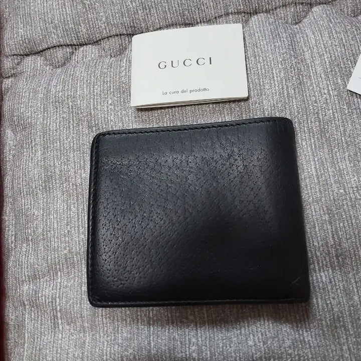 [BUNJANG] Gucci GG Marmont Black Bifold Wallet / 구찌 GG 마몬트 반지갑 블랙