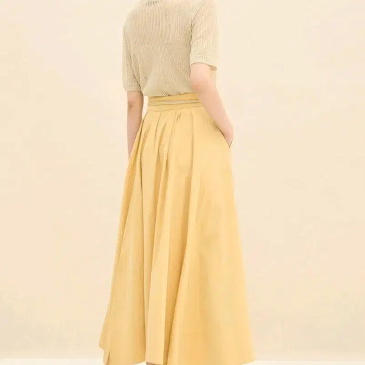[BUNJANG] Time Circle Belt Maxi Skirt / 타임 서클 벨트 맥시 스커트