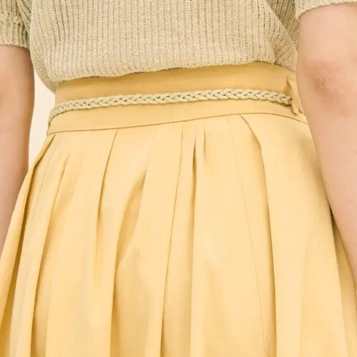 [BUNJANG] Time Circle Belt Maxi Skirt / 타임 서클 벨트 맥시 스커트