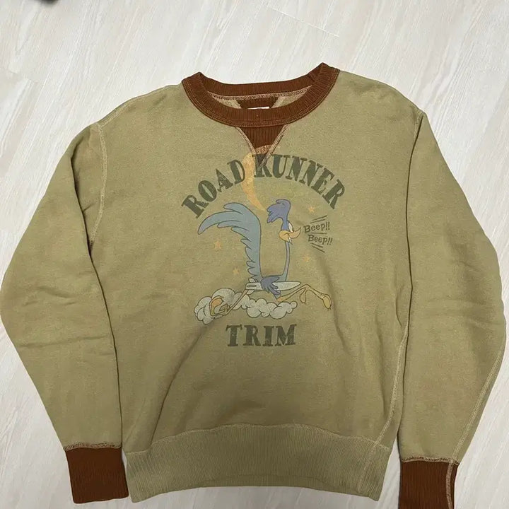 [BUNJANG] Toys McCoy Road Runner US Navy Sweatshirt / 토이즈 맥코이 로드러너 us navy 미군 스웻 셔츠
