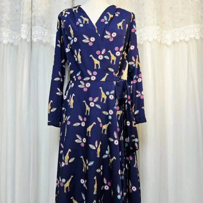 [BUNJANG] Wrap Dress / 랩 원피스
