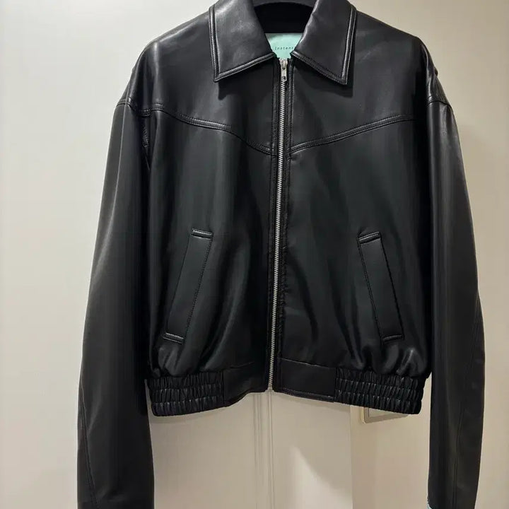 [BUNJANG] InstantFunk Eco Leather Jacket / 인스턴트펑크 에코레더 자켓