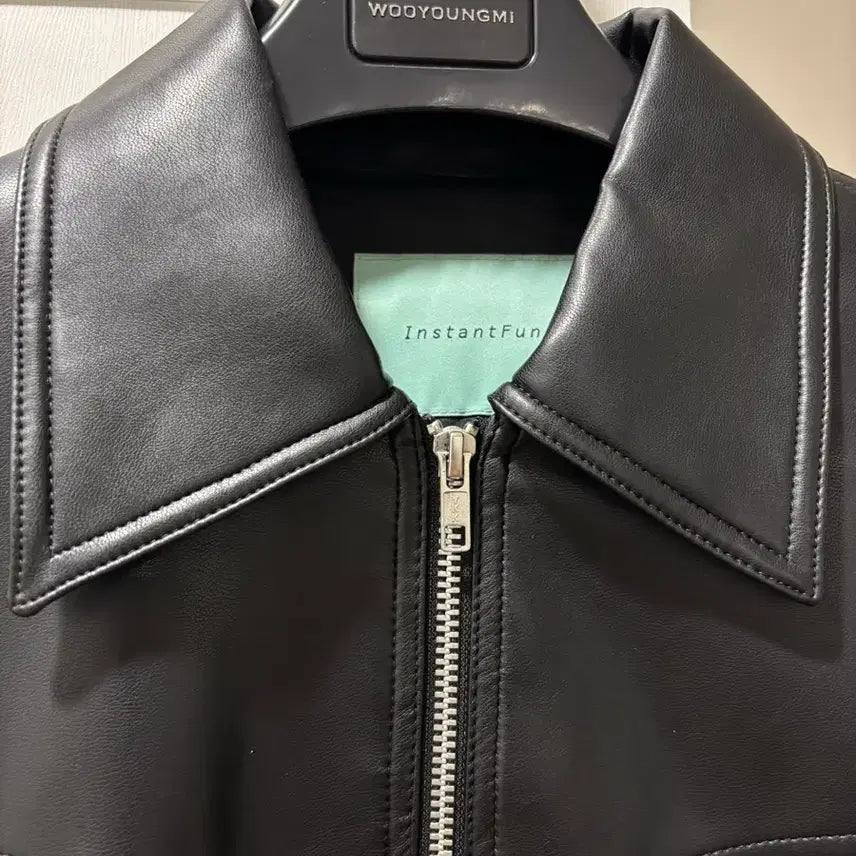 [BUNJANG] InstantFunk Eco Leather Jacket / 인스턴트펑크 에코레더 자켓