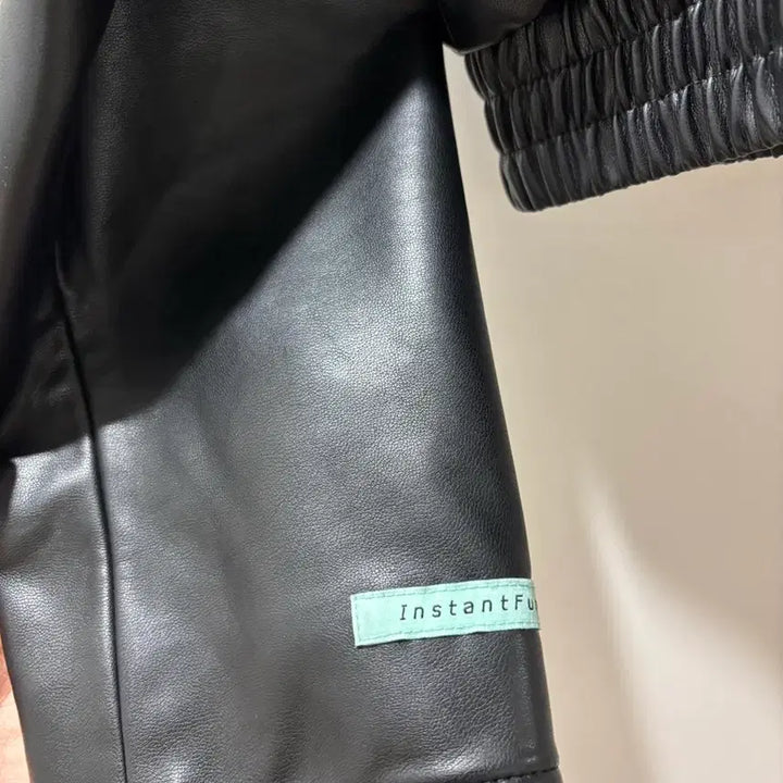 [BUNJANG] InstantFunk Eco Leather Jacket / 인스턴트펑크 에코레더 자켓