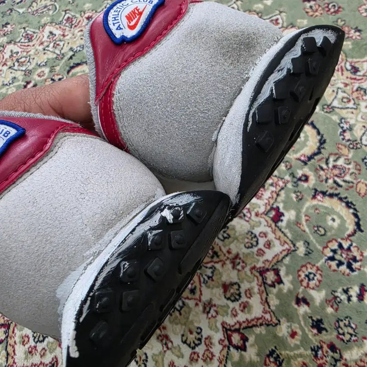 [BUNJANG] Nike Waffle Trainer 2 Grey Gym Red Sneakers / [최종할인] 나이키 와플 트레이너2 그레이 짐레드 9.5 270