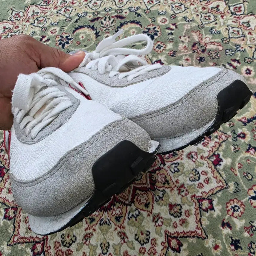 [BUNJANG] Nike Waffle Trainer 2 Grey Gym Red Sneakers / [최종할인] 나이키 와플 트레이너2 그레이 짐레드 9.5 270