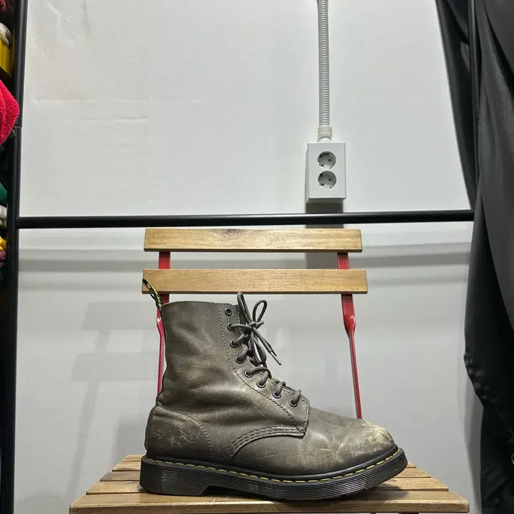 [BUNJANG] Dr. Martens Pascal Gray Boots / UK7 260) 닥터마틴 부츠 남성 남자 워커 파스칼 그레이