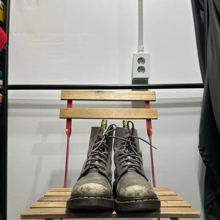 [BUNJANG] Dr. Martens Pascal Gray Boots / UK7 260) 닥터마틴 부츠 남성 남자 워커 파스칼 그레이