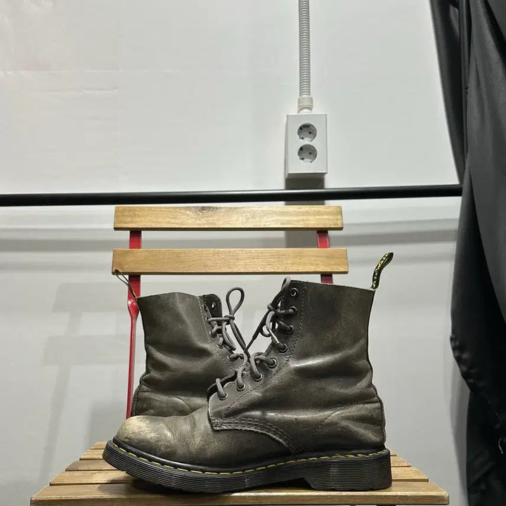 [BUNJANG] Dr. Martens Pascal Gray Boots / UK7 260) 닥터마틴 부츠 남성 남자 워커 파스칼 그레이