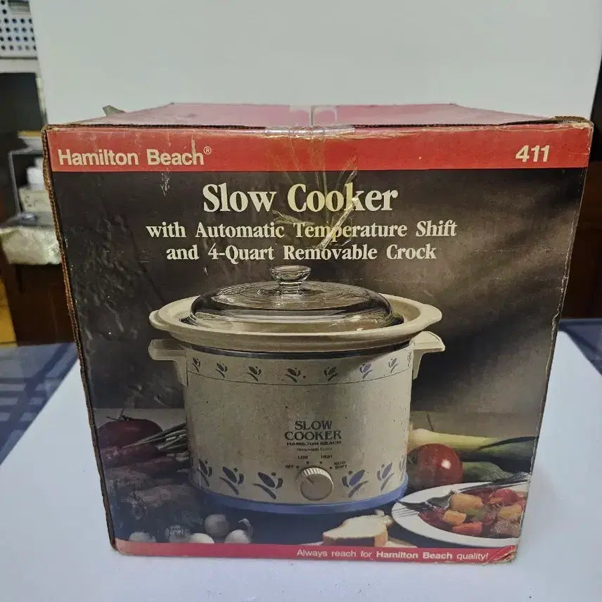 [BUNJANG] Hamilton Beach Slow Cooker 4-Quart / 빈티지 해밀턴비치 슬로우 쿠커 4쿼트 새상품