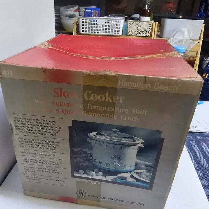[BUNJANG] Hamilton Beach Slow Cooker 4-Quart / 빈티지 해밀턴비치 슬로우 쿠커 4쿼트 새상품