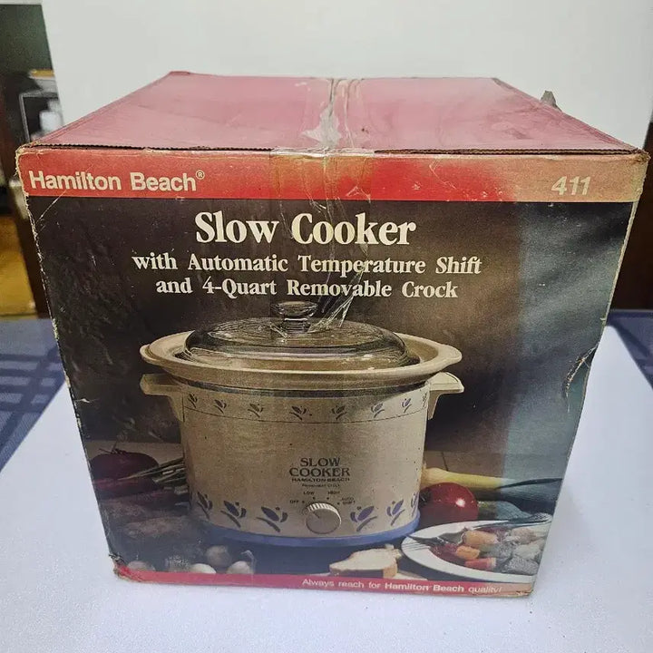 [BUNJANG] Hamilton Beach Slow Cooker 4-Quart / 빈티지 해밀턴비치 슬로우 쿠커 4쿼트 새상품