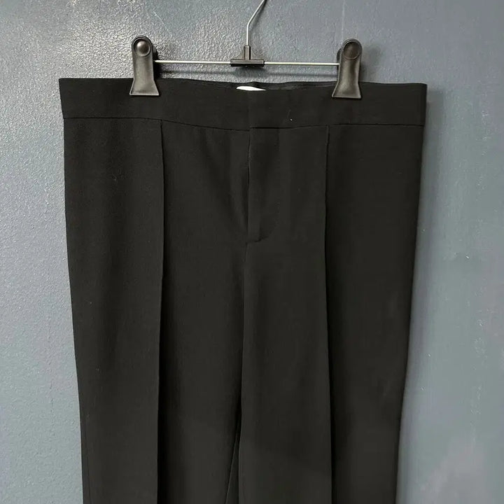 [BUNJANG] ZARA Black Wide Slacks Pants / M 자라 블랙 와이드 슬랙스 팬츠