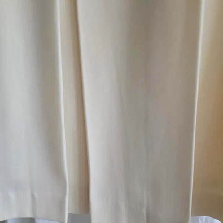 [BUNJANG] Vintage Cream Pleated Midi Skirt / 크림색 플리츠스커트 주름미디스커트 빈티지