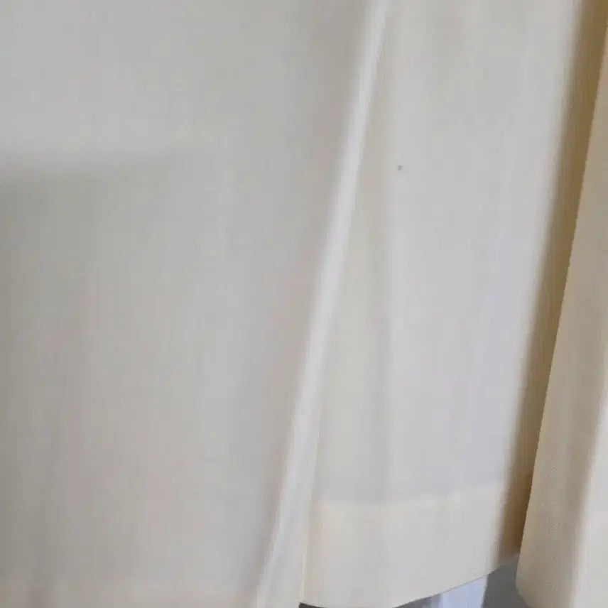 [BUNJANG] Vintage Cream Pleated Midi Skirt / 크림색 플리츠스커트 주름미디스커트 빈티지