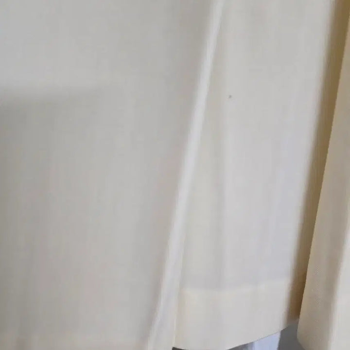[BUNJANG] Vintage Cream Pleated Midi Skirt / 크림색 플리츠스커트 주름미디스커트 빈티지