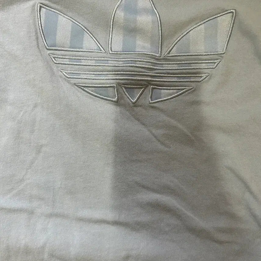 [SOLD OUT] 아디다스 트레포일 티셔츠 하늘색 L .(62)