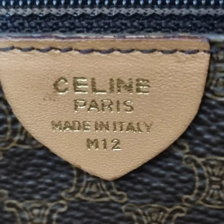 [BUNJANG] Celine Macadam Shopper Shoulder Bag / 셀린느 CELINE 로고 마카담 쇼퍼백 숄더백 라지(최상급 남녀공용)